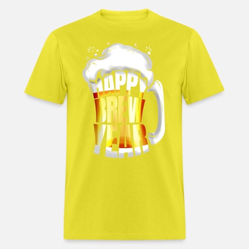 Beer Glass Mug Happy Brew Year New Year's Eve