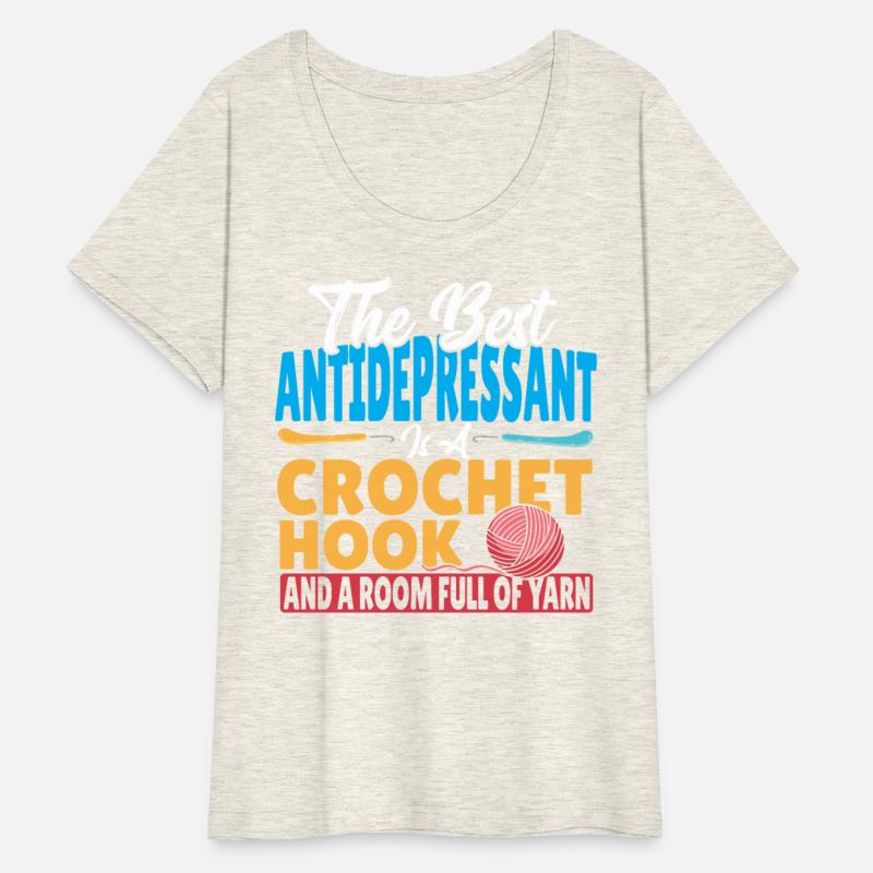 Best AntiDepressant Is A Crochet Hook And Yarn