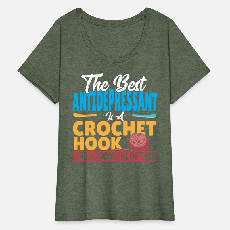 Best AntiDepressant Is A Crochet Hook And Yarn