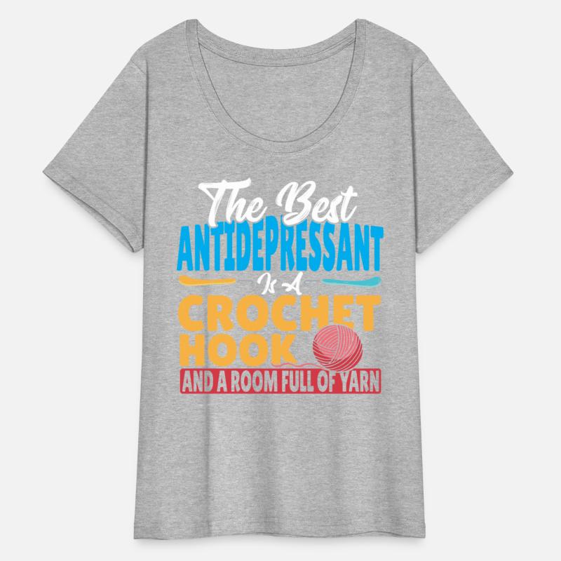 Best AntiDepressant Is A Crochet Hook And Yarn