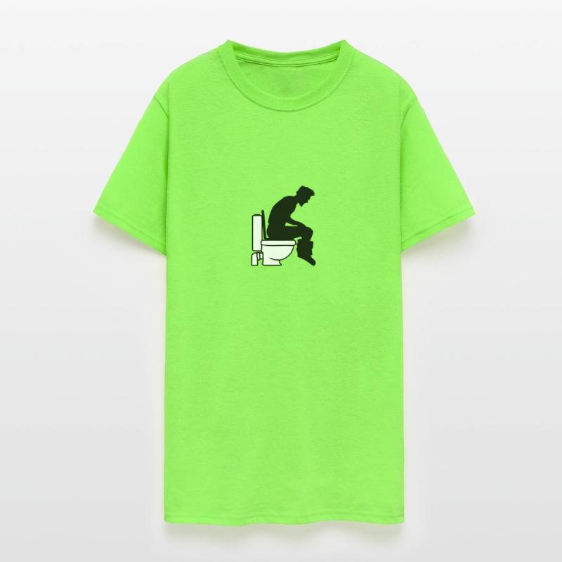 Big toilet toilet shit toilet funny brown sausage