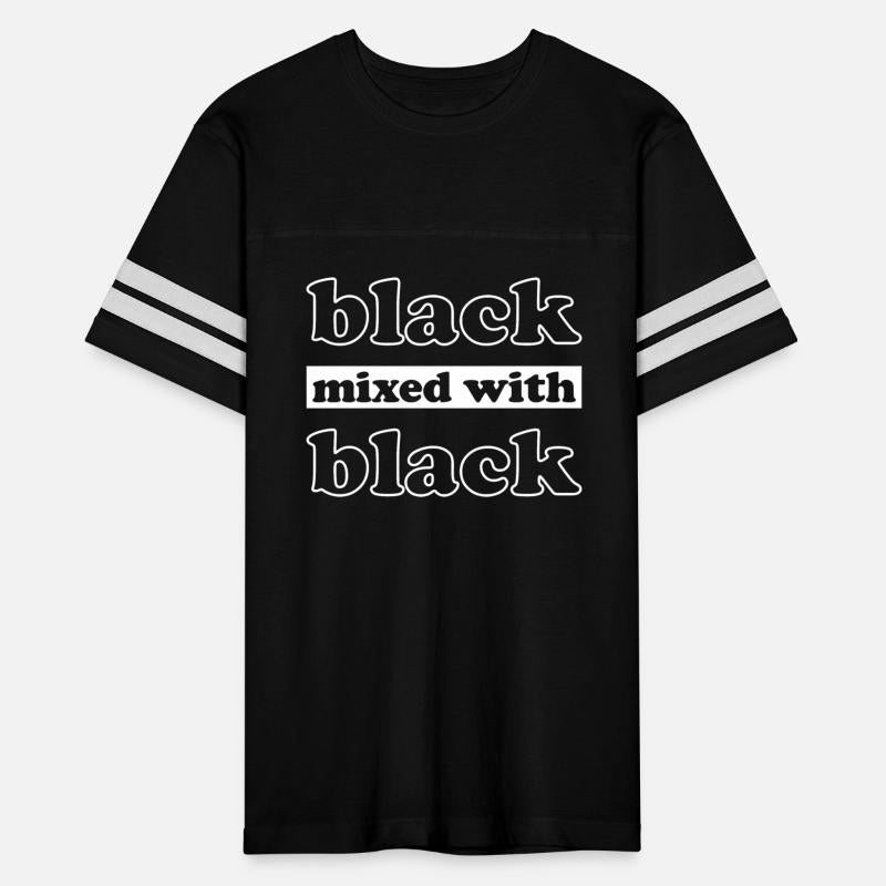 Black Mixed With Black