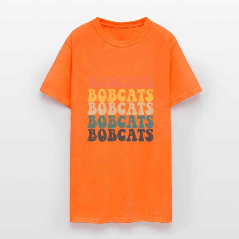 Bobcats High School Bobcats Sports Retro Bobcatsvi