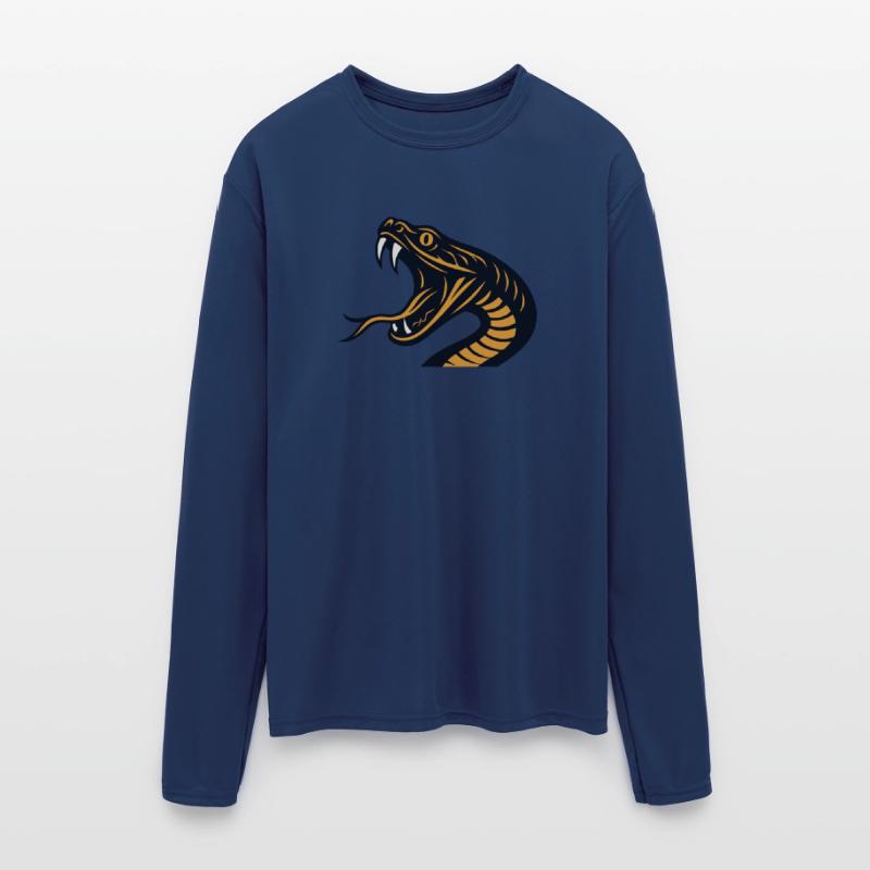 Bold Snake Head Illustration for Apparel