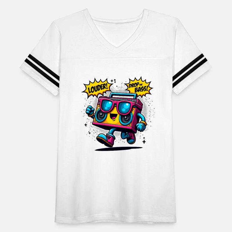 Boom Box Riot – Bold Music Vibes T-Shirt