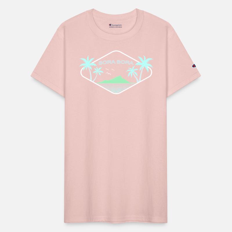 Bora Bora Beach Holiday Island Palms Sea Polynesia