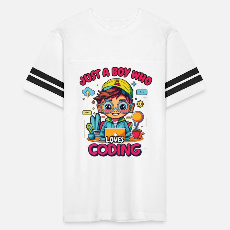 boy wearing glasses working with laptop