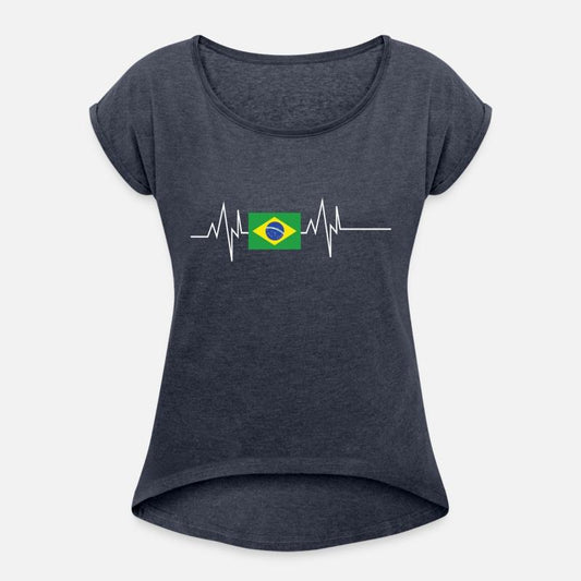 Brazil Flag Heartbeat
