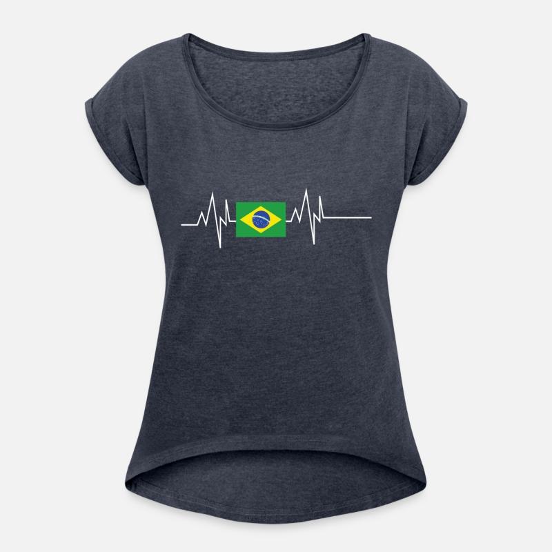 Brazil Flag Heartbeat
