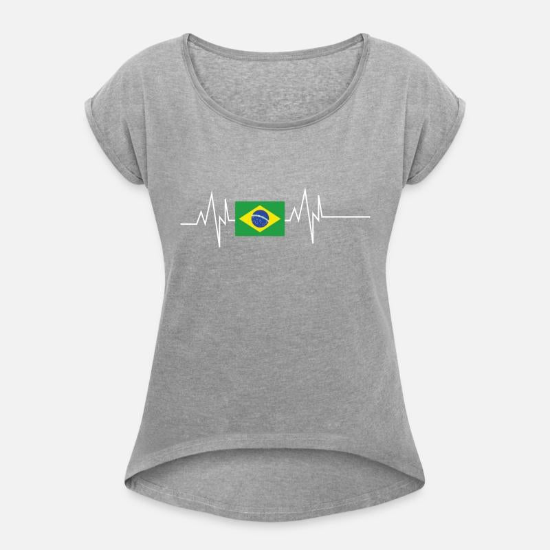 Brazil Flag Heartbeat