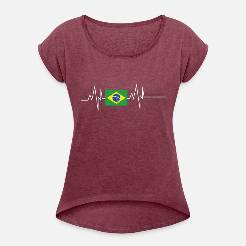 Brazil Flag Heartbeat