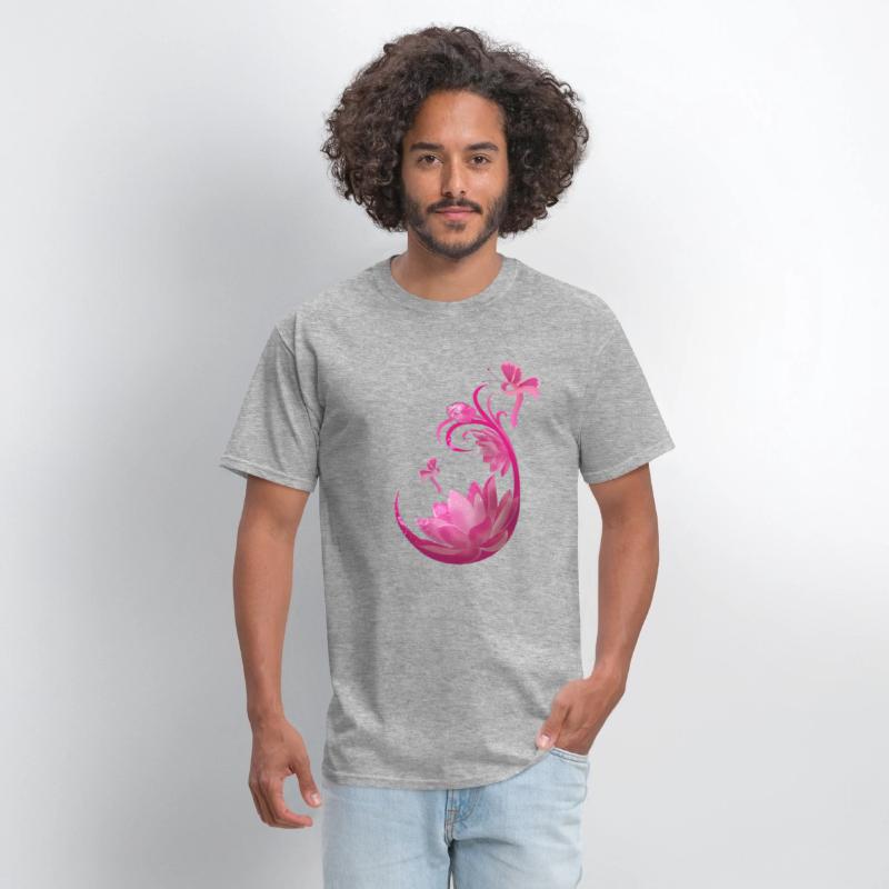Breast Cancer Motivation Fighter Lotus Flower