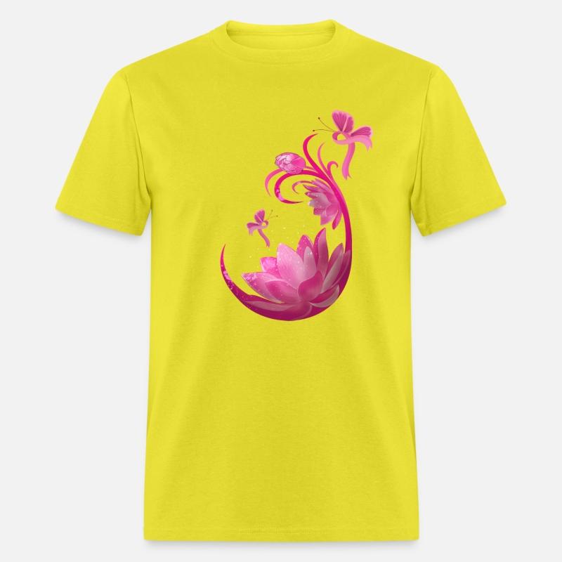 Breast Cancer Motivation Fighter Lotus Flower