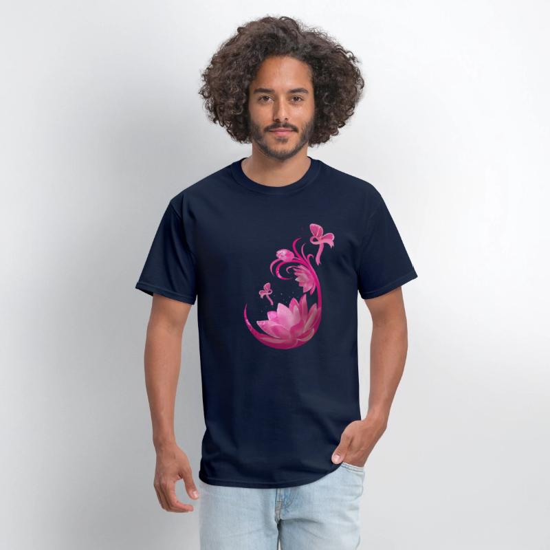 Breast Cancer Motivation Fighter Lotus Flower