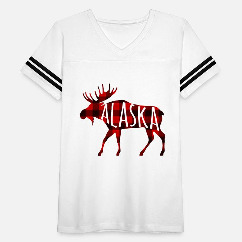 Buffalo Plaid Alaska Moose