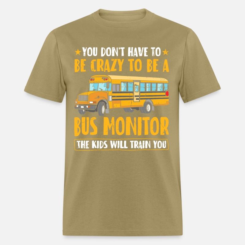 Bus Assistant Back To School Men Women School Bus