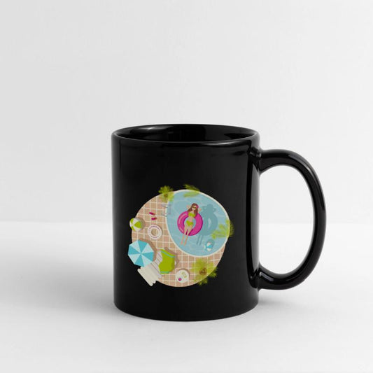 Bye bye school hello pool girl