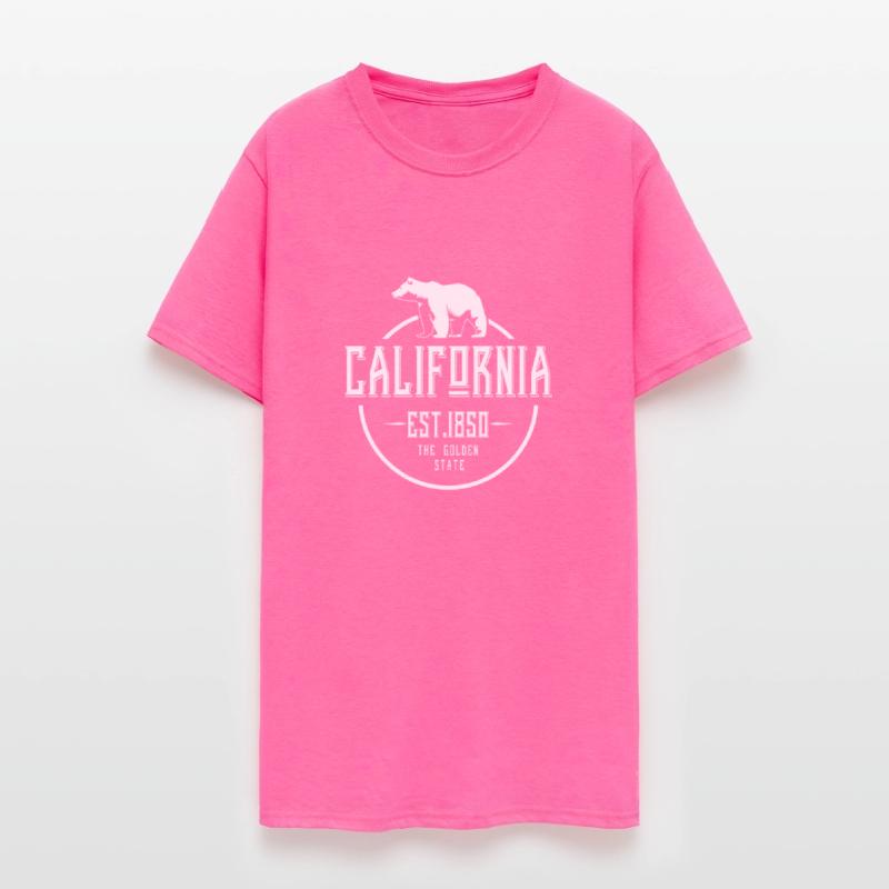 California The Golden State Est. 1850 Stylish Art