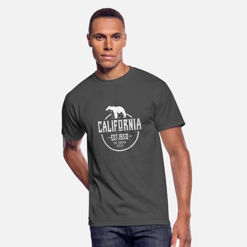 California The Golden State Est. 1850 Stylish Art