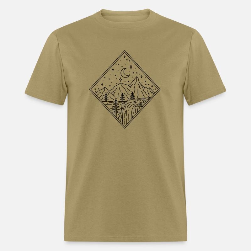 Camping In Starry Mountains