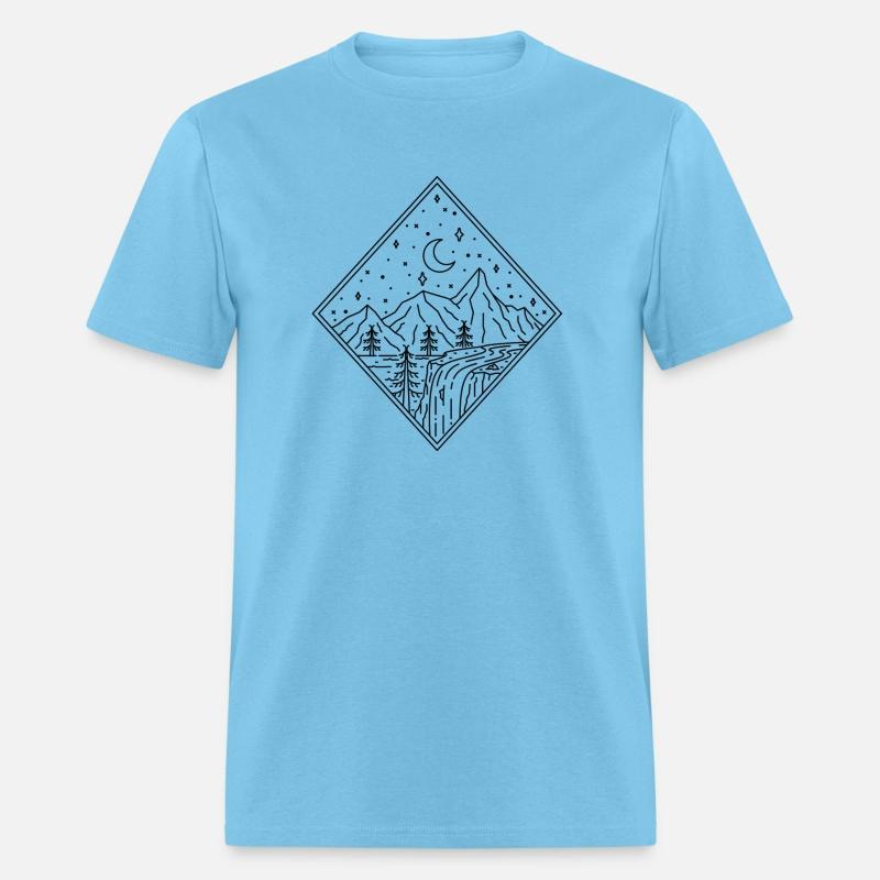 Camping In Starry Mountains