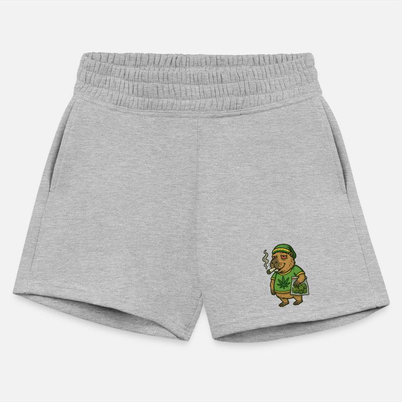 Cannabis-Theme Chillout Capybara Smoke Marijuana