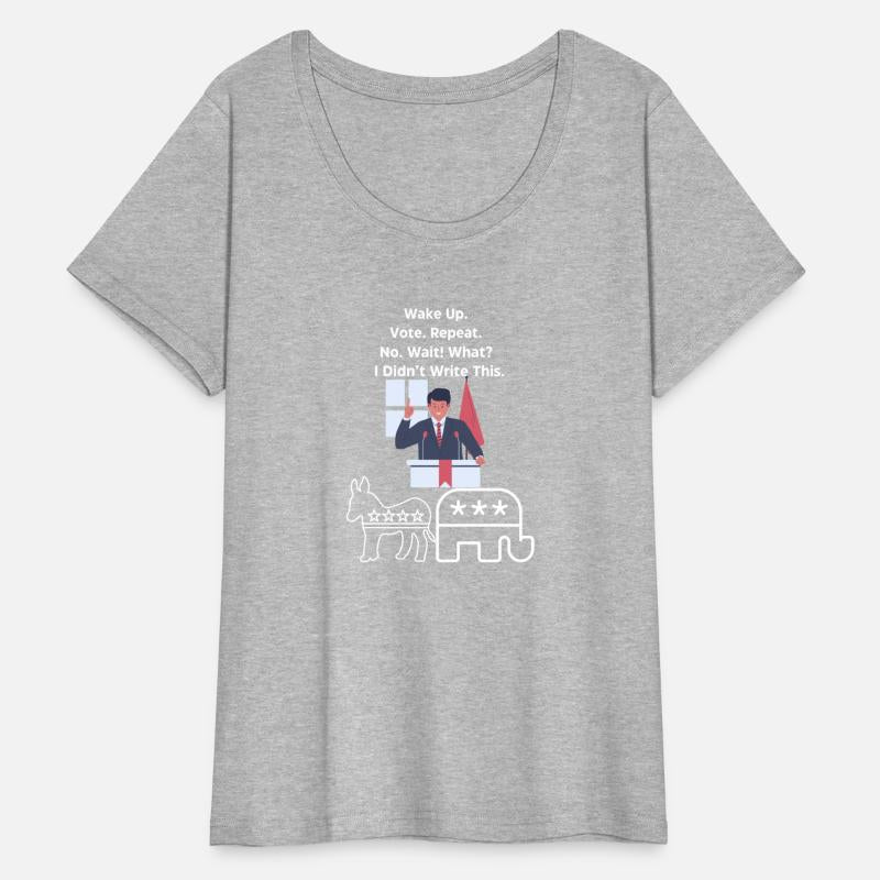 Capital T White Print