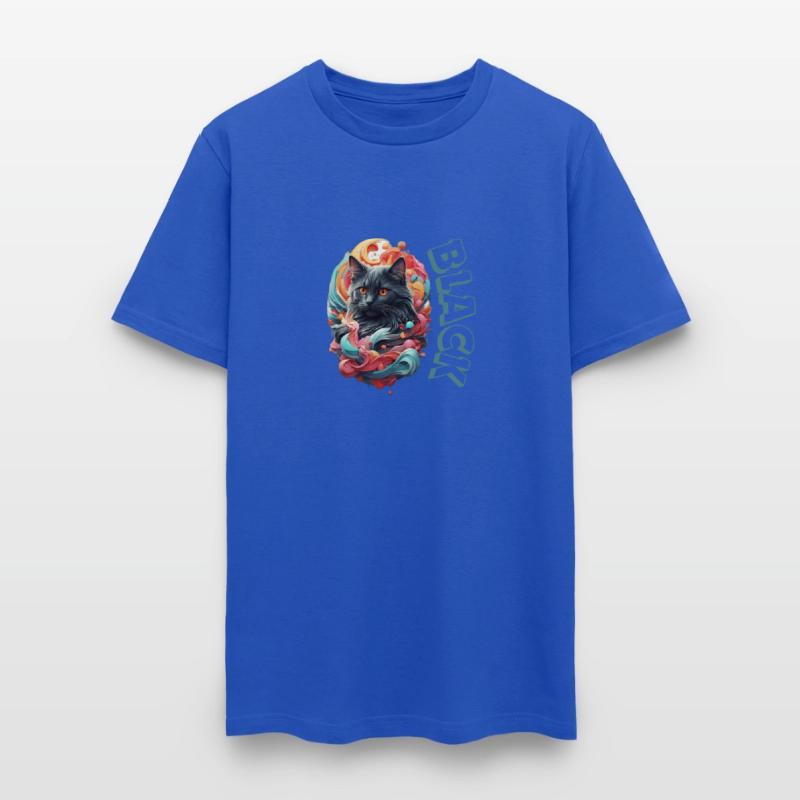 Charmingly Feline: Black Cat Tee
