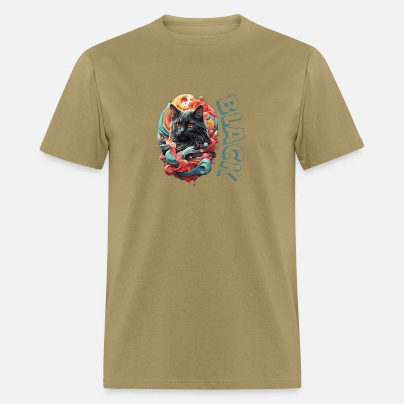 Charmingly Feline: Black Cat Tee