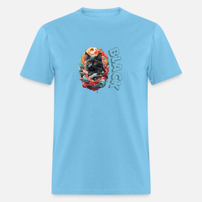 Charmingly Feline: Black Cat Tee
