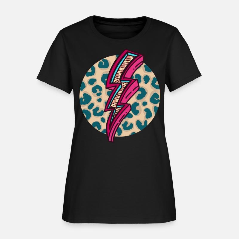 Cheetah Print Lightning Bolt