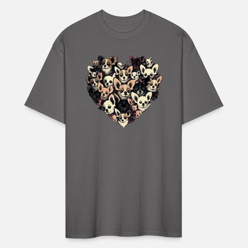 Chihuahua - Cute Dog Puppy Hearts Pink Girlie Rosa