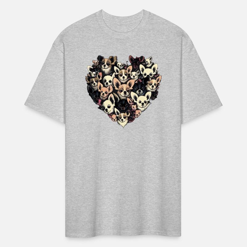 Chihuahua - Cute Dog Puppy Hearts Pink Girlie Rosa