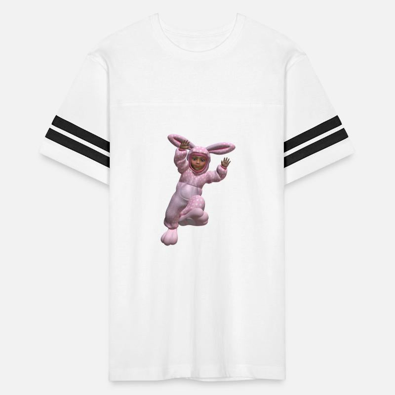 Child In Pink Bunny Suit