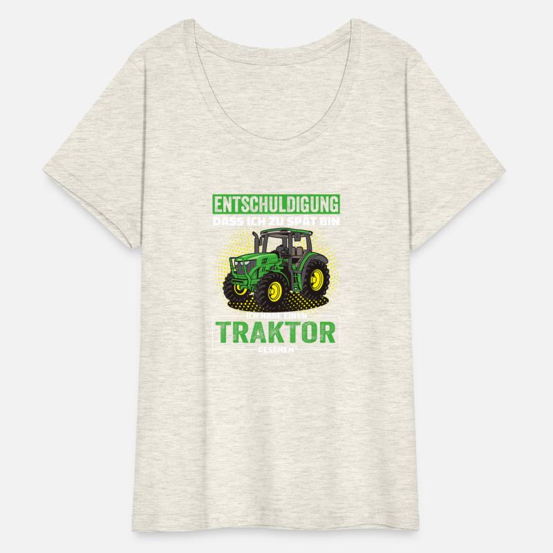 Children s excuse that I m too late tractor seen