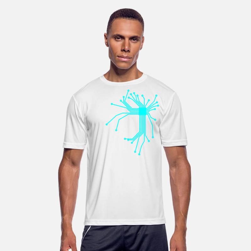 Circuit Board Cpu Computer Nerd Shirt Design Gift