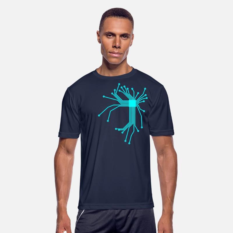 Circuit Board Cpu Computer Nerd Shirt Design Gift