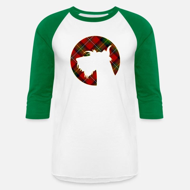 Clan Boyd Tartan Scottie Dog Silhouette