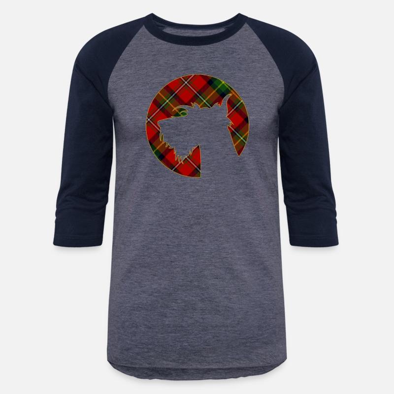 Clan Boyd Tartan Scottie Dog Silhouette