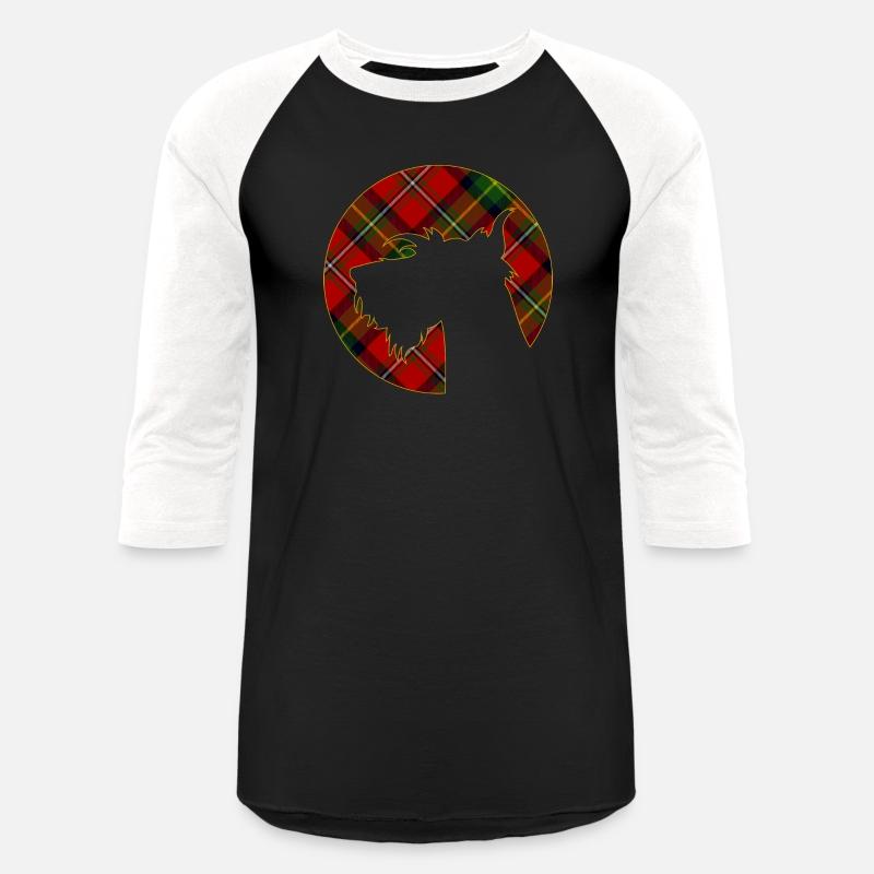 Clan Boyd Tartan Scottie Dog Silhouette