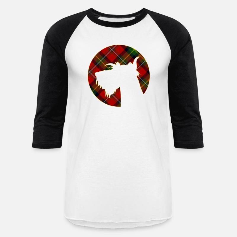 Clan Boyd Tartan Scottie Dog Silhouette