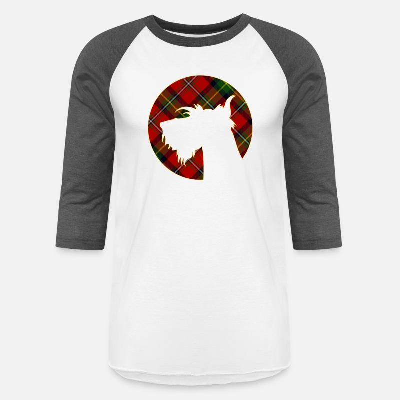 Clan Boyd Tartan Scottie Dog Silhouette