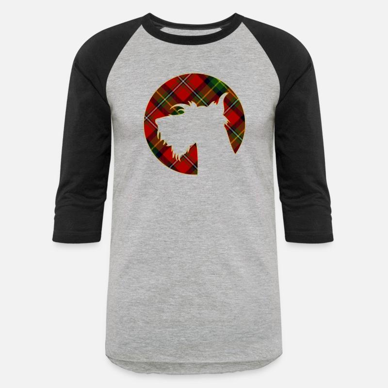 Clan Boyd Tartan Scottie Dog Silhouette