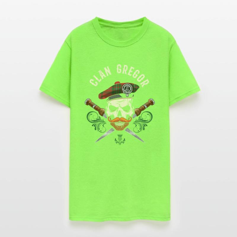 Clan Gregor Scottish Skull Crest Badge Dirk