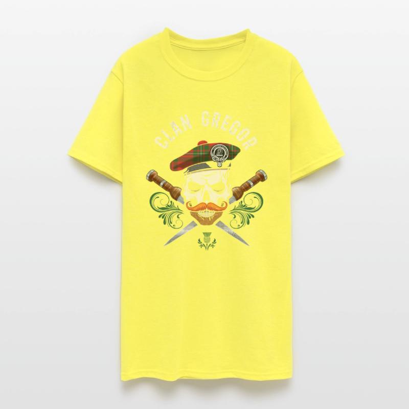 Clan Gregor Scottish Skull Crest Badge Dirk