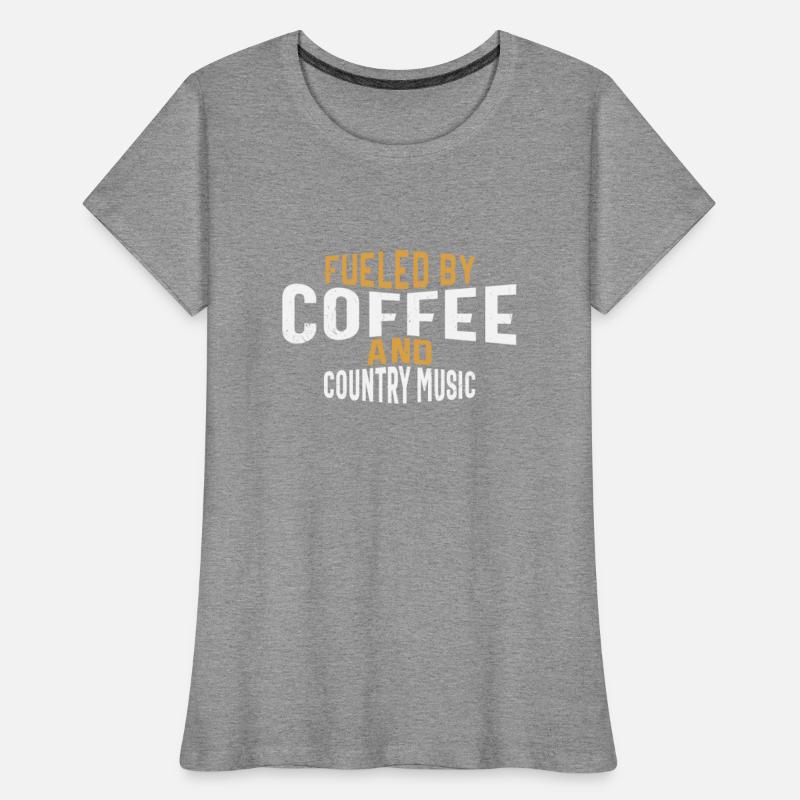 Coffee & Country Music Lover's Essential Tee