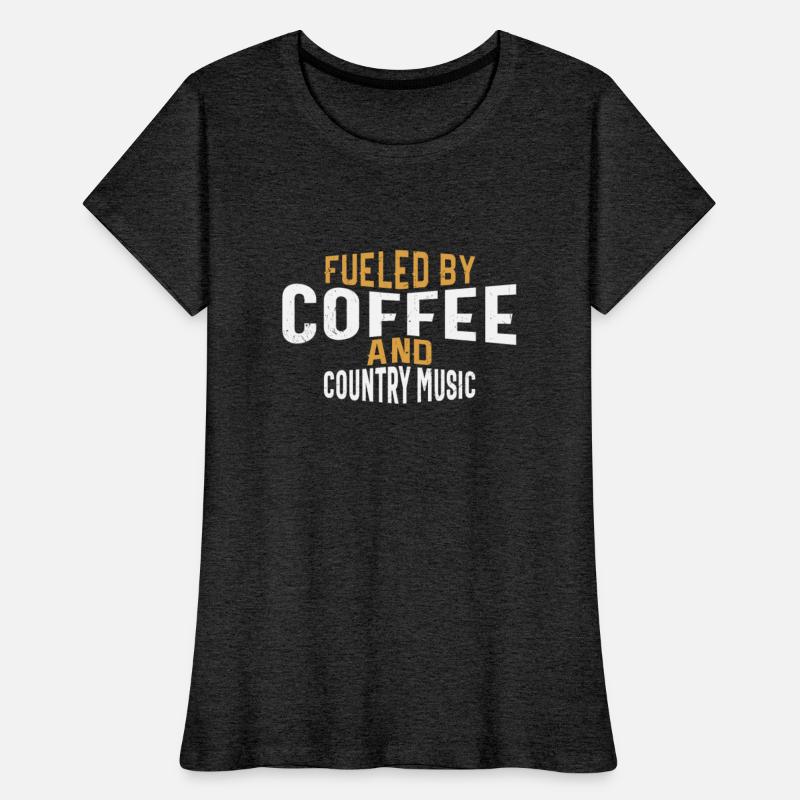Coffee & Country Music Lover's Essential Tee