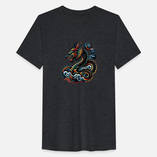 Colorful Dragon Zodiac Chinese Dragon Art