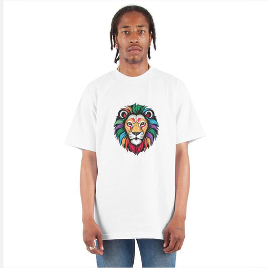 Colorful Lion Head Design