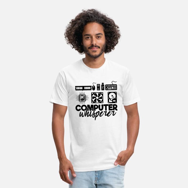 Computer Whisperer IT Techy Men's Tech Support